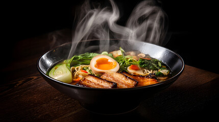 Steaming Ramen Bowl