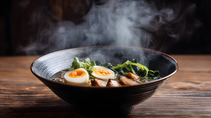 Steaming Ramen Bowl
