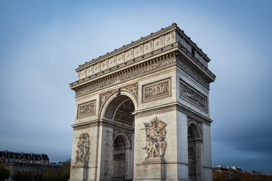 L'Arc de Trimphe &agrave; Paris Place Charles De Gaulle