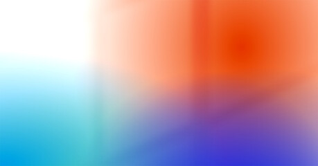 Vibrant Gradient Blend Abstract Color Wash with Soft Transitions of Reds Oranges Blues and White Creating a Dynamic Visual Effect Abstract background