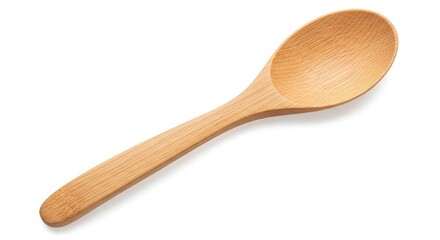 Rustic wooden spoon perfect for cooking inspiration, food blogs, and culinary projects, adding a touch of natural charm to your creative work