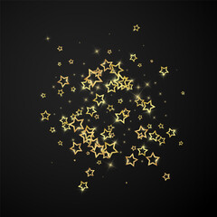 Christmas stars vector overlay.