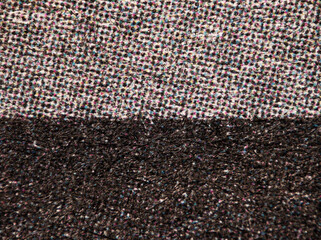 Black Halftone Block with Multicolor Dot Pattern Above