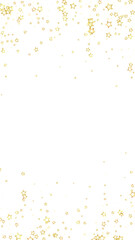 Christmas spirit. Scattered falling stars.