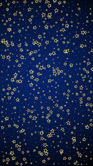 Starry night fairy tale background.