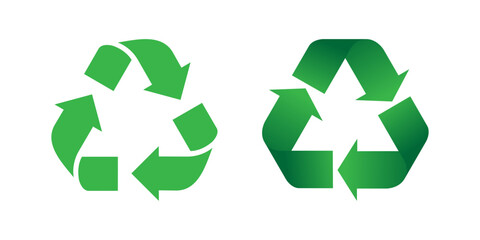 Obraz premium Recycle symbols. Recycling arrow icons. Reusing symbols. Recycling label.