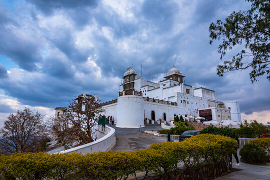 Monsoon Palace also known as Sajjan Garh Palace in Udaipur, Rajasthan was built to watch monsoon clouds at an elevation of 944m on Bansdara peak of the Aravalli hill range.