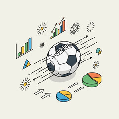 Soccer analytics and performance data visualization.