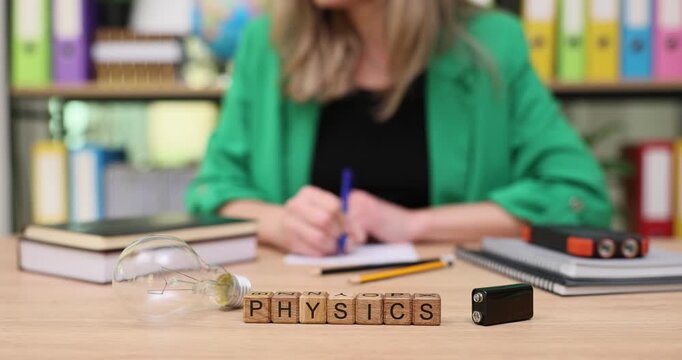 Exploring the world of physics through notes and experiments in a vibrant study room