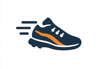 Modern running shoe design symbolizing speed and agility