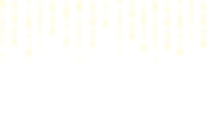 Glowing Christmas String Lights with Gentle Sparkle &ndash; Festive Garland Bulbs PNG Isolated