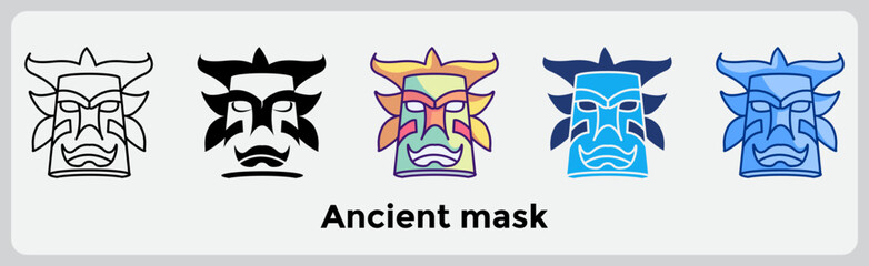 Ancient mask