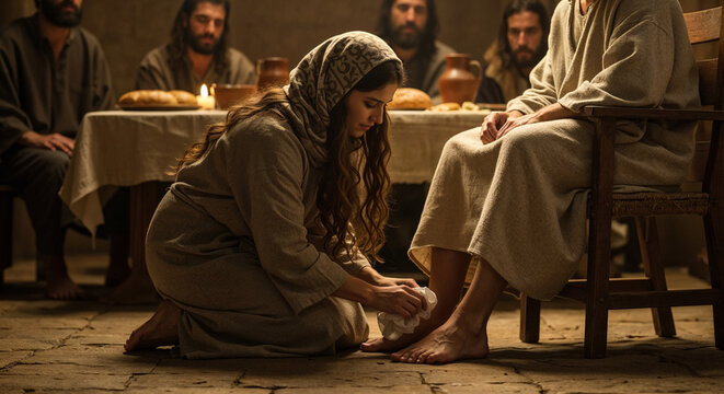 The Profound Anointing: Mary Magdalene's Tears and Devotion