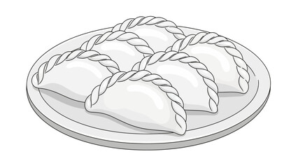 vector illustration of bread