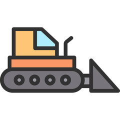 Bulldozer Icon