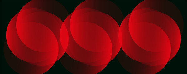 Dark blue abstract vector background with bright and elegant glowing circle lines stacked together, 3D cover of business presentation banner or night party. modern