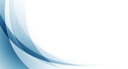 Elegant blue abstract wave background design template for business presentations and corporate branding