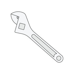 illustration of wrench 