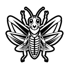 Glyph Style Grasshopper Logos 
