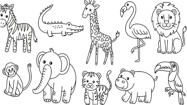 Free Printable Coloring Pages Of Animals