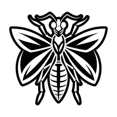 Glyph Style Mantis Logos