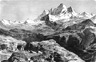 Gauri Sankar Majestic Himalayan Peak