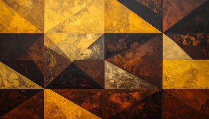 Simple gradient background from dark brown to soft yellow, smooth transition and color balance