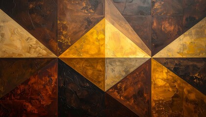 Simple gradient background from dark brown to soft yellow, smooth transition and color balance