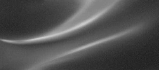 White and black grain background with wavy noise gradient gradation. Chrome metal liquid backdrop with rough noise texture, grunge dot fabric. Glitter ombre poster. Trendy grainy abstract vector bg