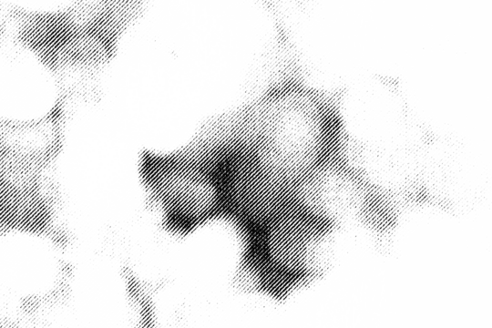 Black and white abstract bokeh background with halftone diagonal lines and soft defocused light, ideal for modern design, posters, textures and minimalist layouts.