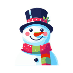 snowman illustration design