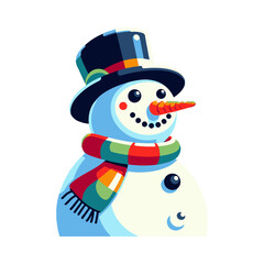 snowman illustration design
