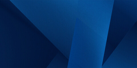 Black dark navy blue silver abstract pattern background. Geometric shape. Line triangle angle fold polygon diamond 3D. Color gradient ombre. Rough grain noise. Light shadow. Matte shimmer. Minimum. © Muis