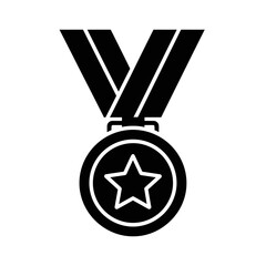 Graphical emblem representing achievement, honoring the outstanding performance, and symbol of