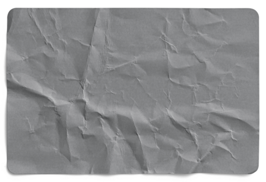 Fully Crumpled Grey Sticker Texture