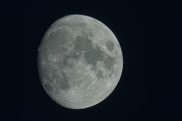 The Moon from a telescope