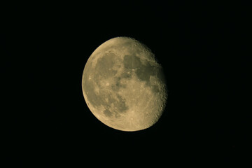 The Moon from a telescope