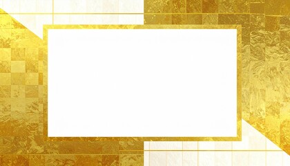 優雅な金のメッセージカード