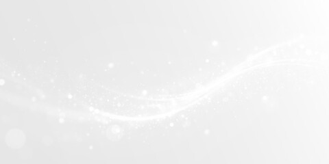Dynamic ethereal white light streaks swirl abstract energy flow PNG transparent background © kulinskaia