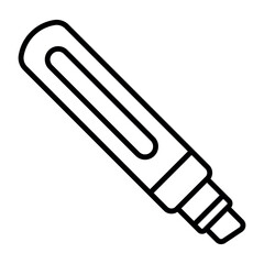 White board marker icon vector design template simple and modern