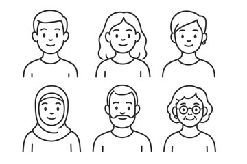 Diverse group of people smiling and connecting in a friendly atmosphere at a community gathering