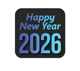 2026 Happy new year icon