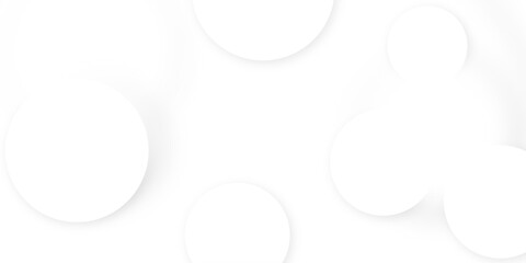 White and grey abstract modern circle background. abstract white circle shape with digital hi tech concept background technology. Presentation slide template. Glowing circle lines design .