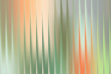 Abstract Textured Background With Soft Vertical Stripes in Pastel Orange and Green Tones
