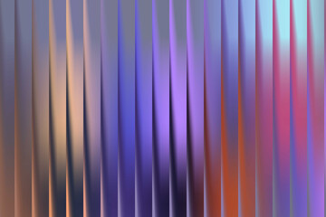Abstract multi-color background with vertical lines and a vibrant metallic texture, creative design