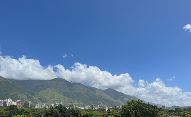  Majestic View of El &Aacute;vila National Park (Waraira Repano) Overlooking Caracas Cityscape