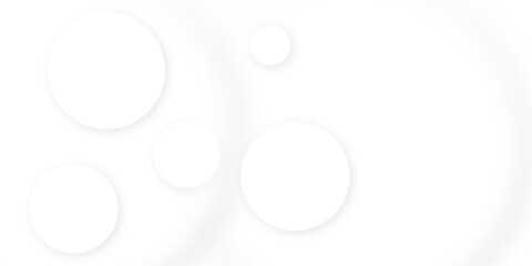 White and grey abstract modern circle background. abstract white circle shape with digital hi tech concept background technology. Presentation slide template. Glowing circle lines design .