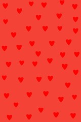 seamless pattern with hearts