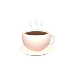 coffee cup isolated on white background