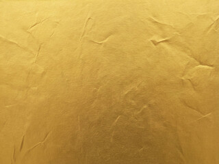 Gold Foil With Medium Metal Texture. Shiny Matt, Glossy Surface. Text, Logo, Design Luxury Element.
